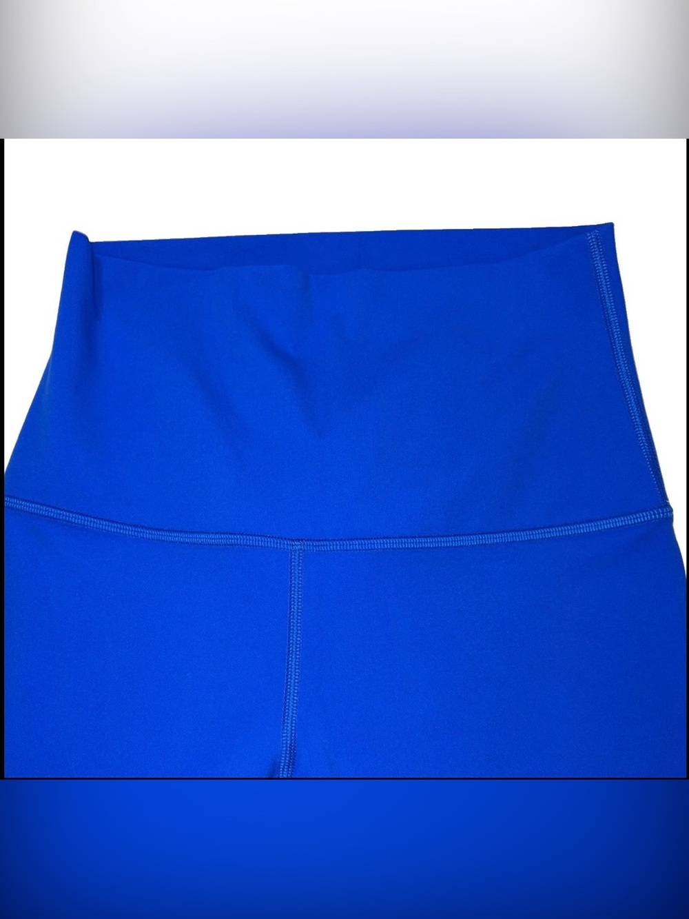 NWT LULULEMON SIZE 6 ALIGN SUPER HIGH RISE 28”L PANT AUTHENTIC CERULEAN BLUE - Picture 7 of 15